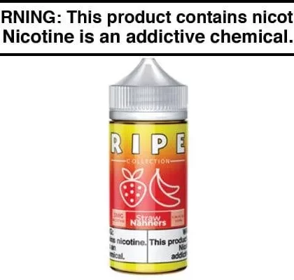 STRAW NANNERS BY VAPE 100 RIPE 100ML - Vapejuice