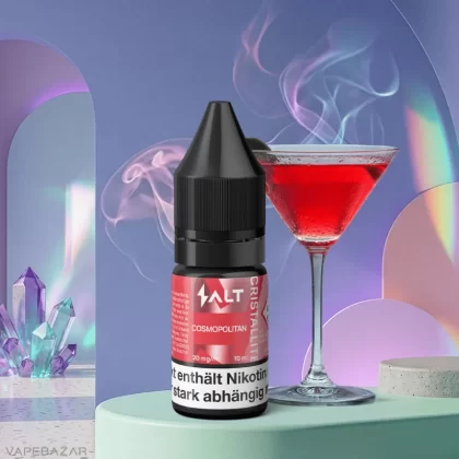 Salt Cristallite Liquid – Cosmopolitan - VapeApe; 20mg/ml