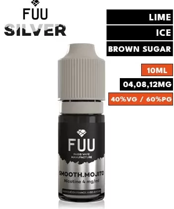 Smooth Mojito eLiquid by FUU Silver - 08mg / 10ml