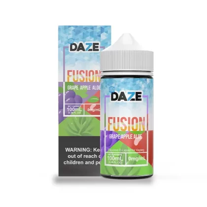 Grape Apple Aloe Iced by 7Daze Fusion 100mL - 3MG