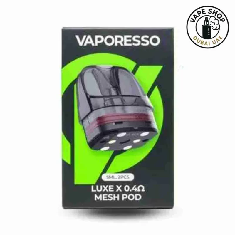 Vaporesso Luxe X Series Pods Cartridge 5ml In Dubai - 0.3 Ohm, 0.4 Ohm - Image 2