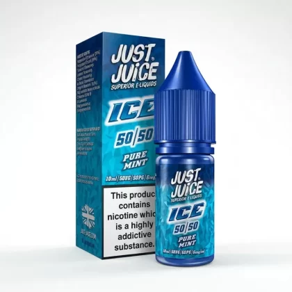 Pure Mint By Just Juice ICE 10ml - Nicotine Strength#3mg>6mg>12mg