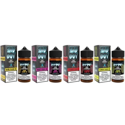Sadboy Fruit Iced Line 4 Bottle Bundle - 400mL (4x100mL); Vape Product, Vape Product