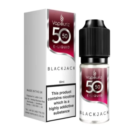 BlackJack E-Liquid 50/50 Series by Vapouriz (10ml) - 3mg