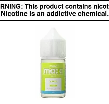 APPLE ICE BY NAKED MAX 30ML - Vapejuice