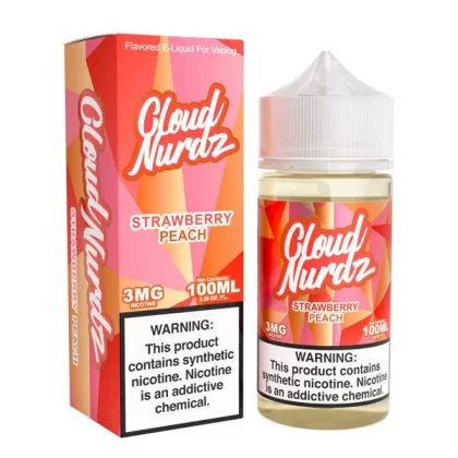 Strawberry Peach | Cloud Nurdz | 100mL - 3MG