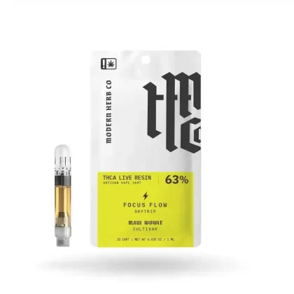 THCa Live Resin Cartridge Uncut: Daytrip Maui Wowie - Ejuicewarehouse