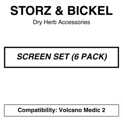 Storz & Bickel – Screen Set for Volcano Medic- Pack of 6