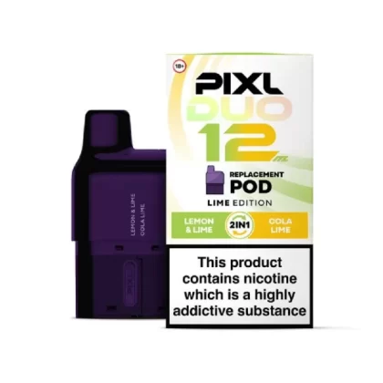 PIXL Duo 12 Prefilled Pod Lime Edition - Ecigpremium