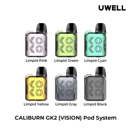 UWELL CALIBURN GK2 VISION POD KIT - Limpid