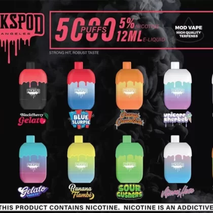 Packspod 5000 - Blue Slurpie - Skullvaping