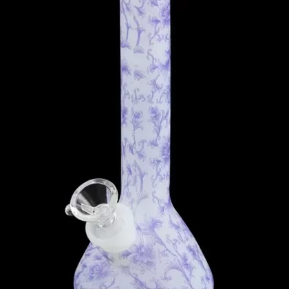 BONGS USA Floral Silicone Bong - Vape Store