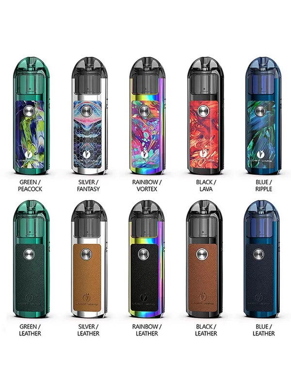 Lost Vape Lyra Pod Vape Kit - Green Peacock - Image 2
