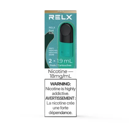 RELX PODS – ZESTY MENTHOL