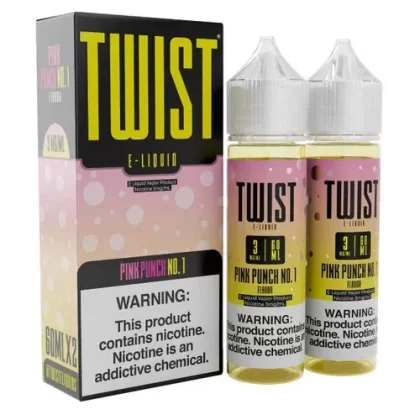 Twist E-Liquids Pink Punch No.1 120ml E-Juice - Vape Product, Vape Product