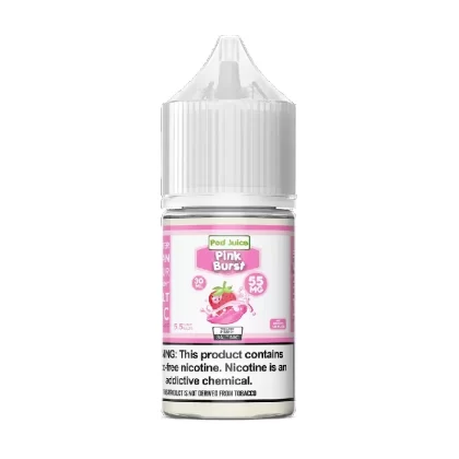 Pod Juice Pink Burst Chew Salt 30ml - Vape Product, Vape Product (D0485E)