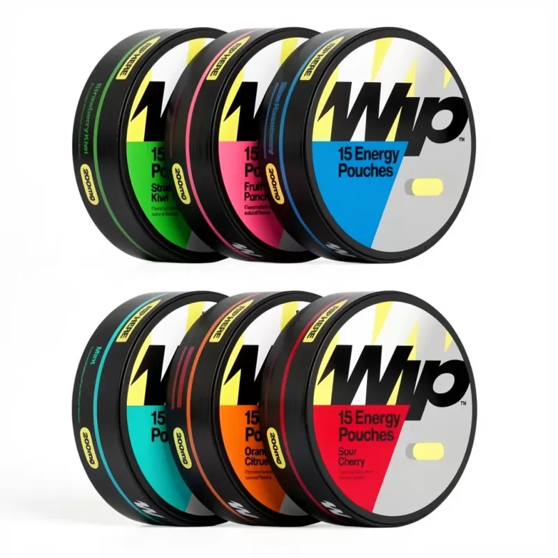 WIP Caffeine Energy Pouches 20 Doble Menta - Fumotvapemexico - Image 2