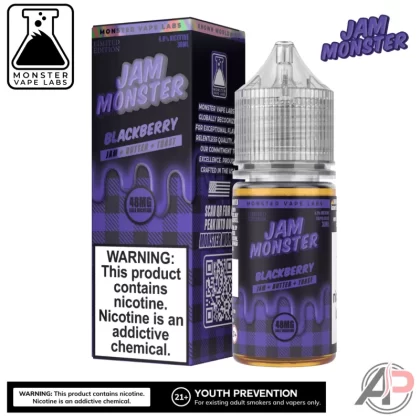 Blackberry Salt Nicotine By Jam Monster Vape Labs 30mL