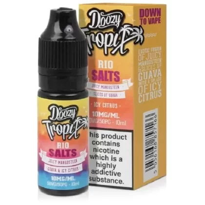Doozy Vape Co Rio Nic Salt E Liquid – Tropix Series (10ml)