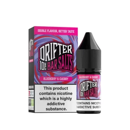 Drifter Bar Nic Salt 10ml E-Liquid – Blueberry & Cherry