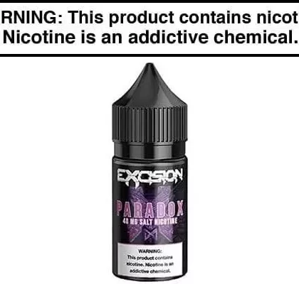 PARADOX BY ALT ZERO & EXCISION SALT 30ML - Vapejuice