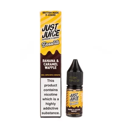 Banana Caramel Waffle Nic Salt E-Liquid by Just Jam Desserts - 20mg