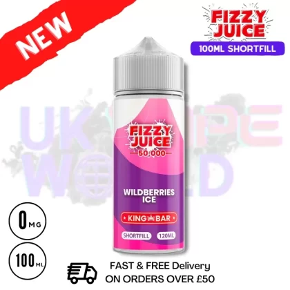 Wildberries Ice Fizzy Juice 100ml E-Liquid – £7.99