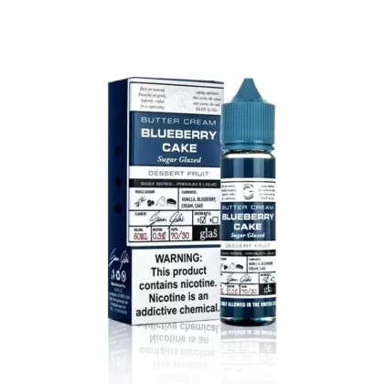 Glas Basix Series E-Liquid – Blueberry Cake – 60ml