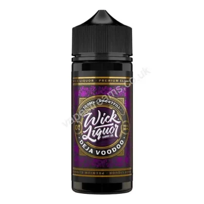 Wick Liquor Deja Voodoo 100ml E-Liquid Shortfil - Vapestreams Co