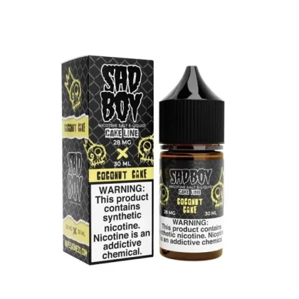 Sadboy Salt Coconut Cake 30ml - Vape Product; Vape Product, Vape Product