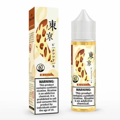 Tokyo Iced Peanut Banana Cake 60ml - Vapebazaar Pk