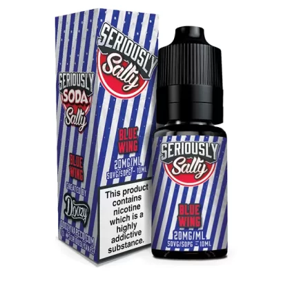 Seriously Salty SODA Blue Wing Nic Salt E-Liquid - 20mg