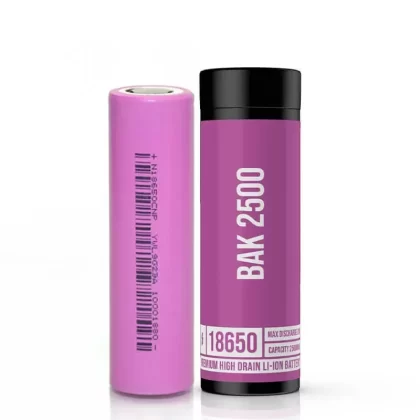 BAK 18650 2500mAh Battery