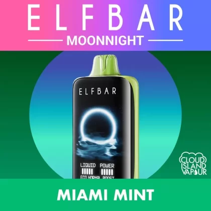 ELF BAR MOONNIGHT 70K Disposable Vape – Miami Mint