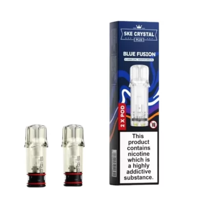 Blue Fusion Prefilled Pods by SKE Crystal Plus (2 x 2ml)