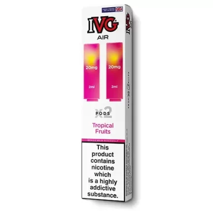 Tropical Fruits IVG Air Pods – 5 packs or 10 packs
