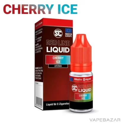 SC Red Line Nikotinsalz Liquid – Cherry Ice - Vapebazar