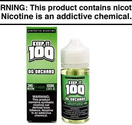OG ORCHARD BY KEEP IT 100 100ML - Vapejuice