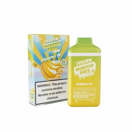 Monster Bars Max [6000 PUFFS] – Banana Ice