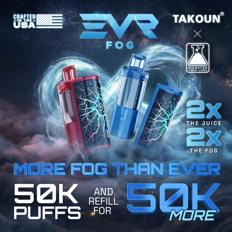 EVRFOG 100K Refillable Disposable KIT - Sour Gush - Image 2
