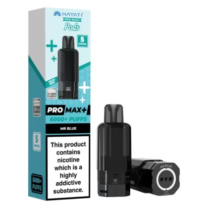 Hayati Pro Max Plus 6000 Prefilled Pod 5mg Mr Blue
