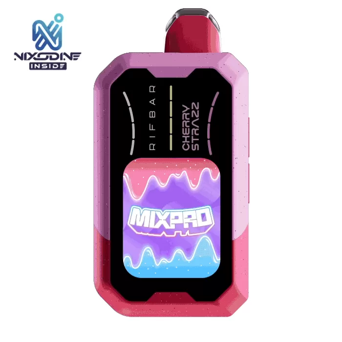 Rifbar MX Pro Nixodine Disposable Cherry Strazz
