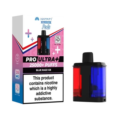 Blue Razz GB Hayati Pro Ultra Plus Refill Pack - 10mg - Vape Product