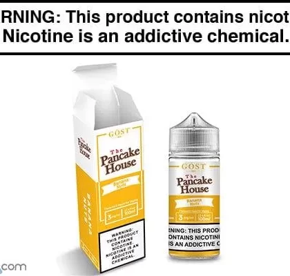 BANANA NUTS BY THE PANCAKE HOUSE 100ML - Vapejuice