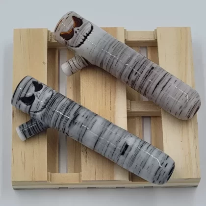 Engelmann Glass – Hallow’s eve Birch Jack Chillum