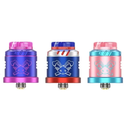 Hellvape Dead Rabbit Solo RDA Atomizer (6th Anniv EDN) - Pink Blue