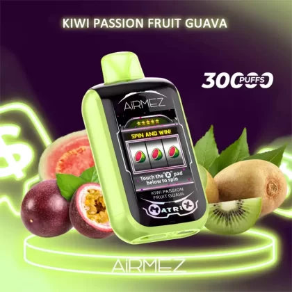 Airmez Matrix Pro 30000 Puffs – Kiwi Passionfruit Guava - Vape Store