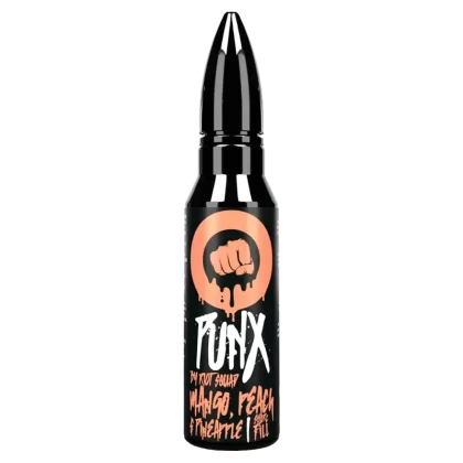 MANGO PEACH & PINEAPPLE E LIQUID BY PUNX BY RIOT SQUAD 50ML 70VG