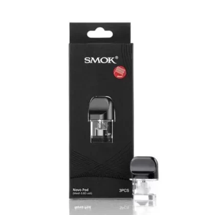 SMOK Novo Pods - 3 Pack; 0.6 Ohm Mesh, 0.8 Ohm Mesh (6CCD7A) (6CCD7A)