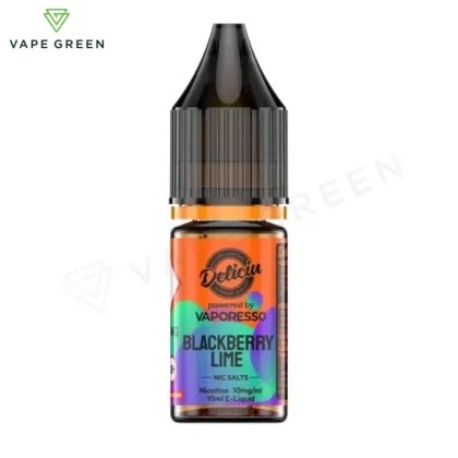 Blackberry Lime Nic Salt E-Liquid by Deliciu V2
